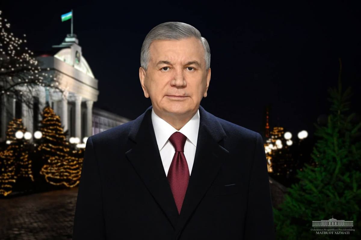Шавкат Мирзиёев поздравил узбекистанцев с Новым годом 