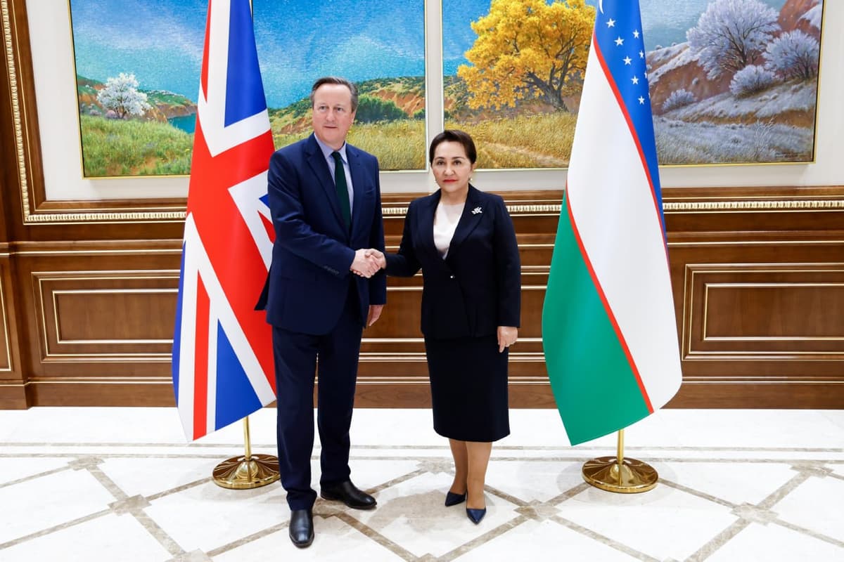 Tanzila Narbaeva, David Cameron discuss strengthening inter-parliamentary relations between Uzbekistan and the UK