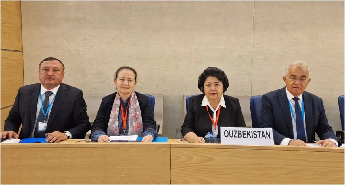 Uzbekistan’s report on human rights within the framework of UN UPR presented in Geneva