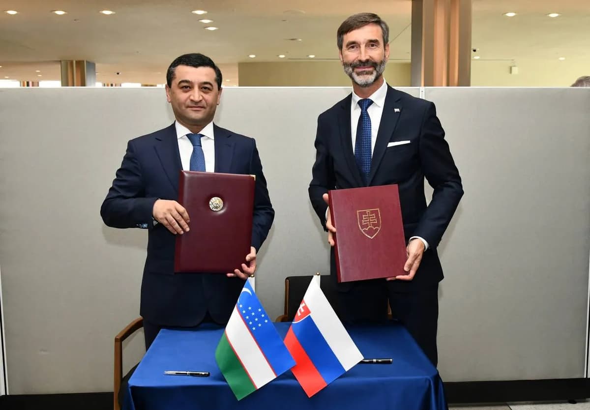 Uzbekistan and Slovakia sign bilateral economic cooperation agreement
