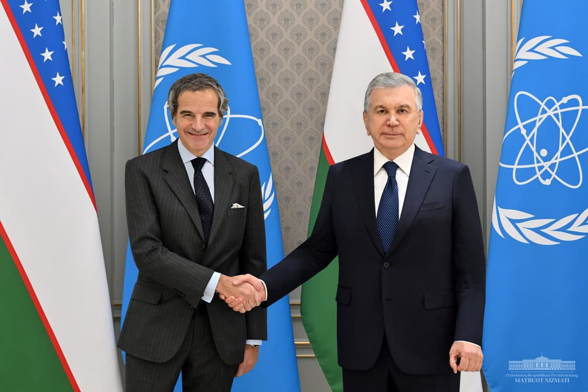 Shavkat Mirziyoyev AEXA bosh direktori bilan uchrashdi