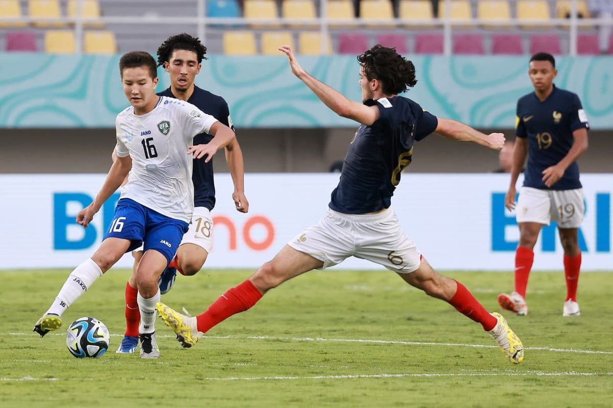U17 JCh. O‘zbekiston chorakfinalda Fransiyaga mag‘lub bo‘lib, turnirni tark etdi