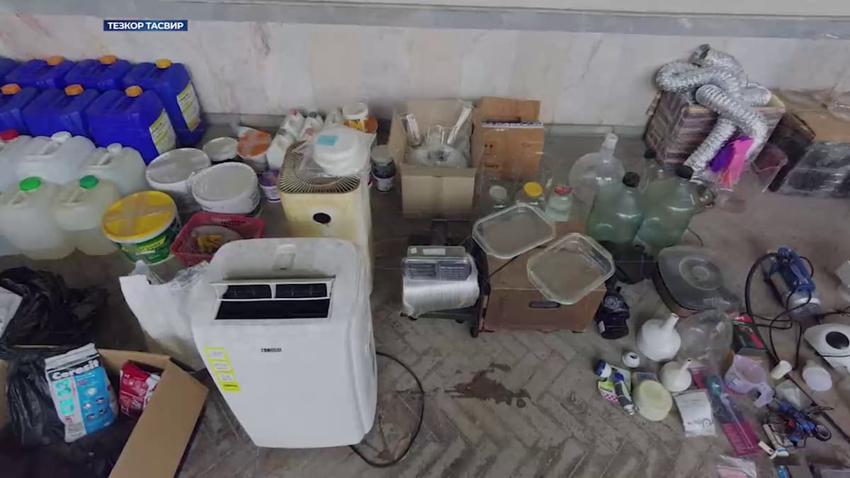 Toshkentda narkolaboratoriya faoliyatiga chek qo‘yildi