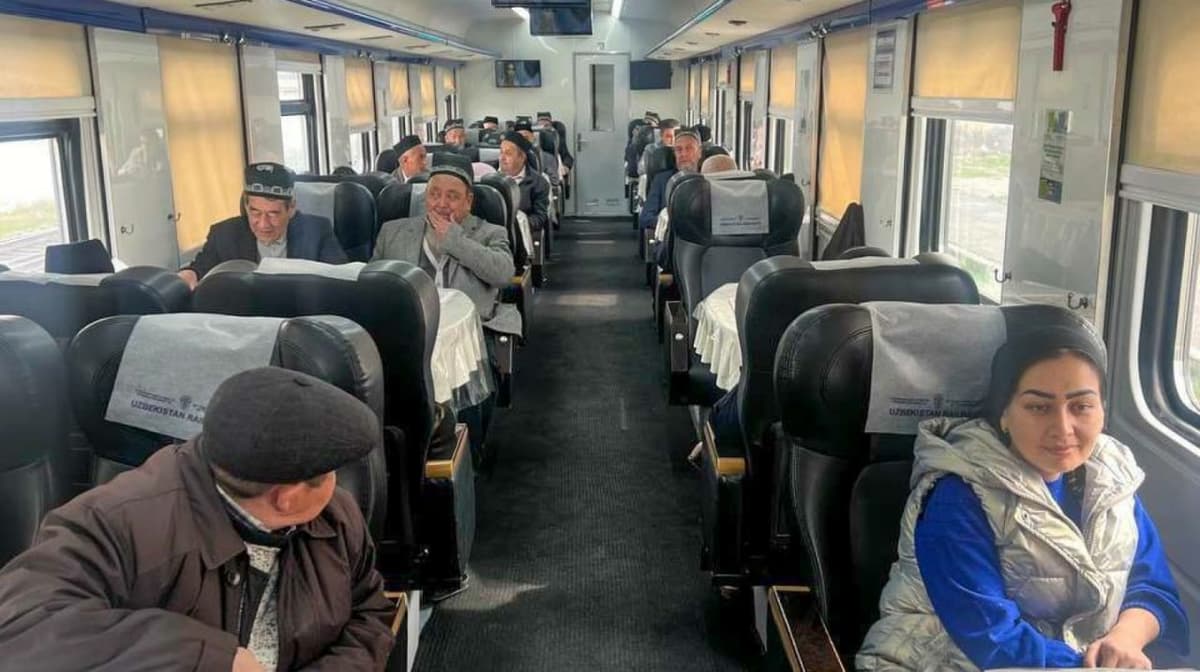 Intercity train service launched between Andijan and Khanabad for the first time