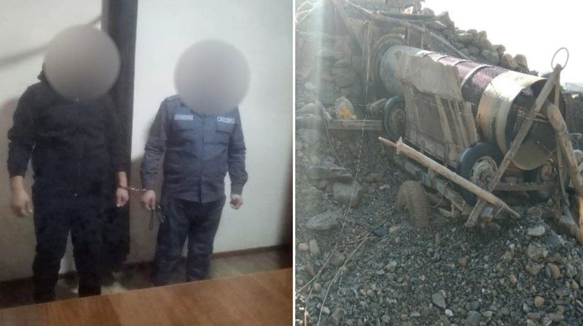 Law enforcement officers detain Samarkand resident engaged in illegal gold mining