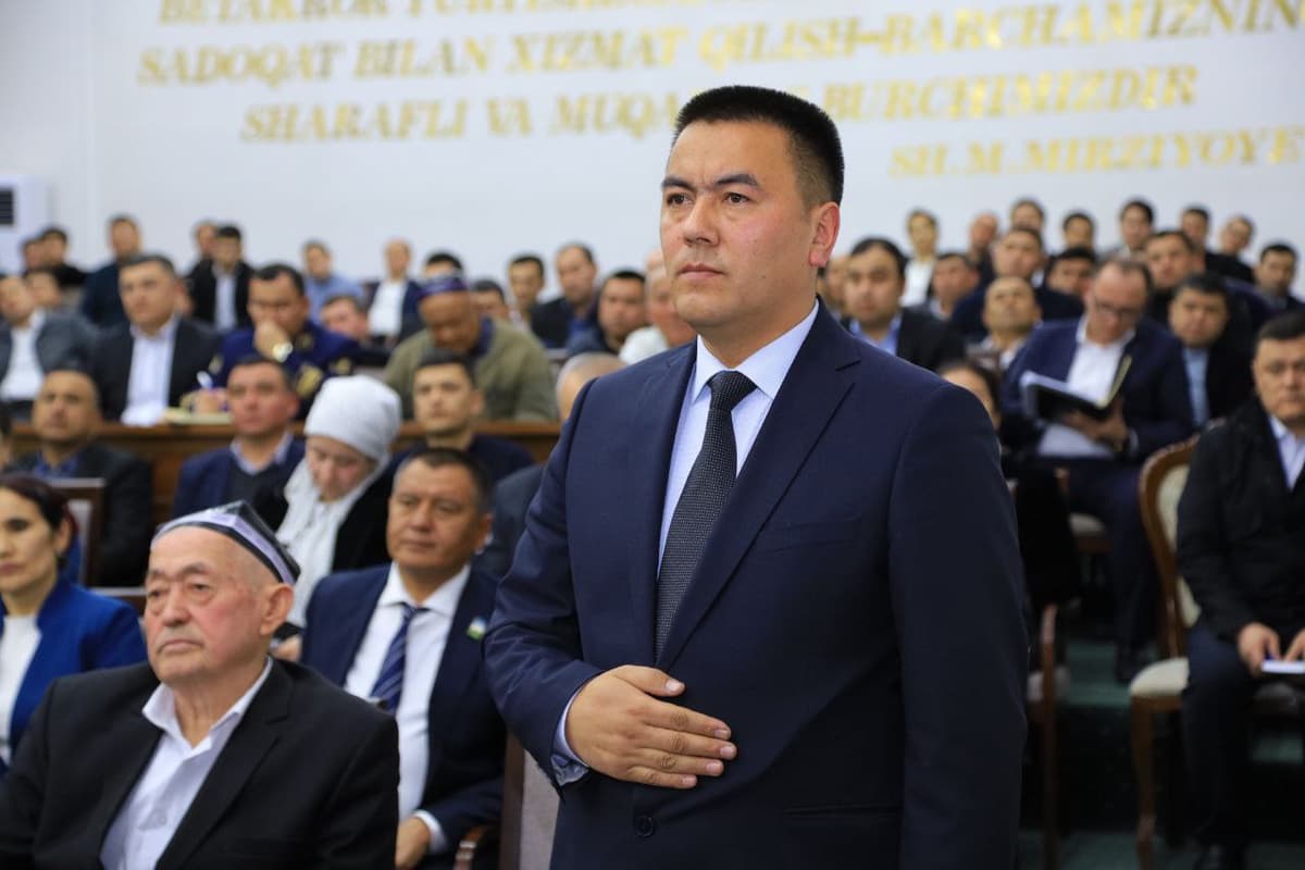 Бағдод тумани ҳокими ўзгарди