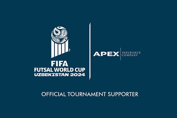 “APEX INSURANCE” AJ FIFA 2024 yilgi futzal bo‘yicha Jahon chempionatining rasmiy hamkori bo‘ldi