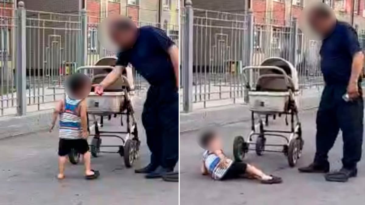 Elderly man beats his 4-year-old grandson during a walk in Tashkent