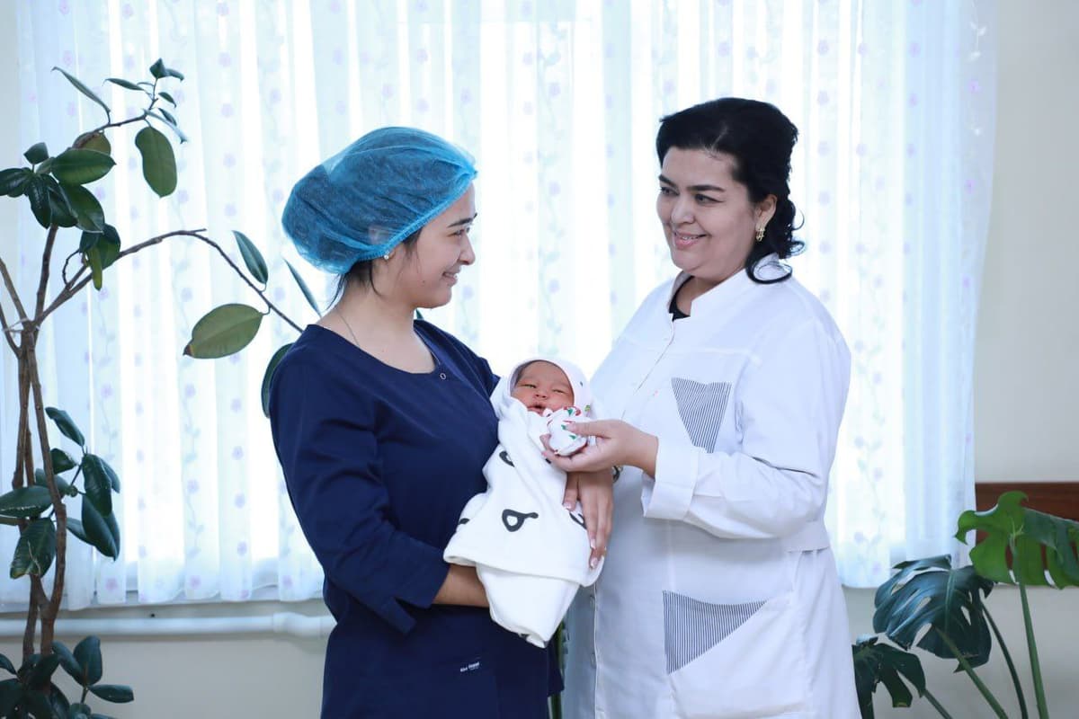 First day of 2025 sees 1,641 births in Uzbekistan