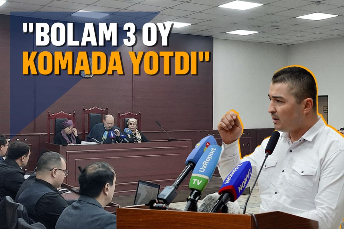“Bolam ko‘rmaydigan va eshitmaydigan bo‘lib qoldi” - Dok-1 Maks ishining navbatdagi sud majlisidan reportaj