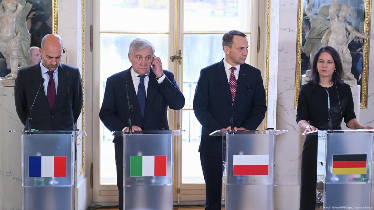 YeI davlatlari AQSh yordami qisqarsa ham Kiyevni qo‘llab-quvvatlashga tayyor