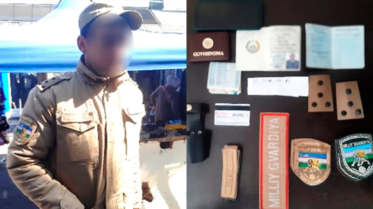 Pseudo-officer of National Guard detained at capital’s market
