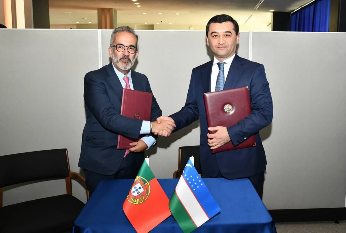 Uzbekistan and Portugal sign Economic Partnership Agreement in New York