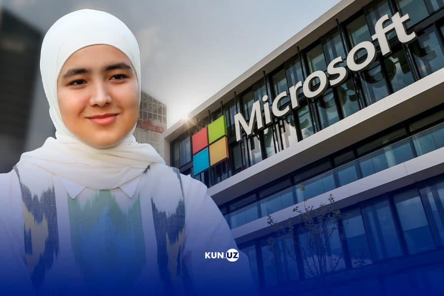 “Барчаси ота-онамнинг қўллови туфайли”: Microsoft элчисига айланган ўзбек қизи