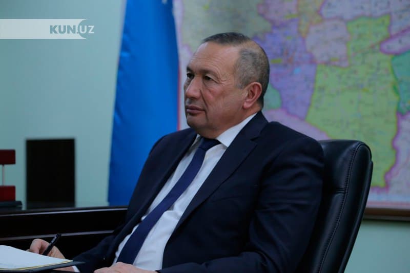 Хоким Джизакской области освобожден от должности 