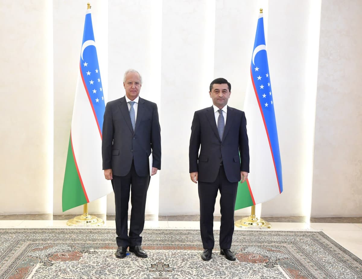 Uzbekistan's Foreign Minister receives credentials from new Chilean Ambassador