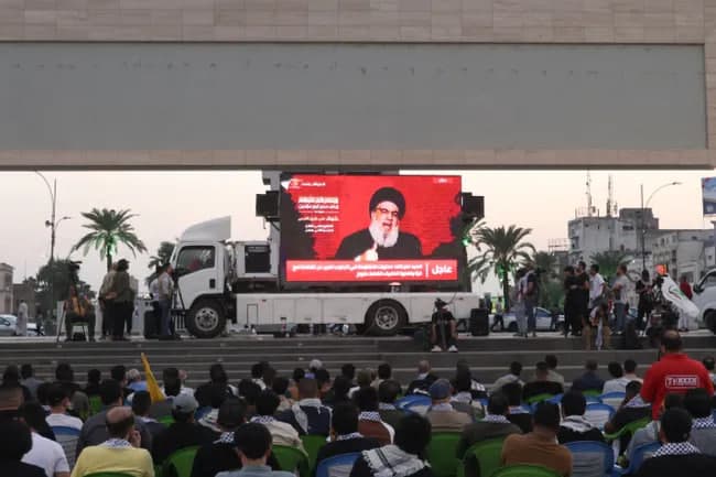 «Hizbulloh» yetakchisi Isroil va HAMAS urushi boshlanganidan buyon ilk bor chiqish qildi