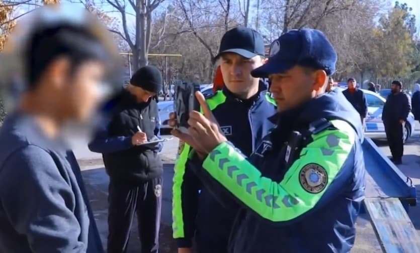 Қашқадарёда мактабга машина миниб келган ўқувчига чора кўрилди