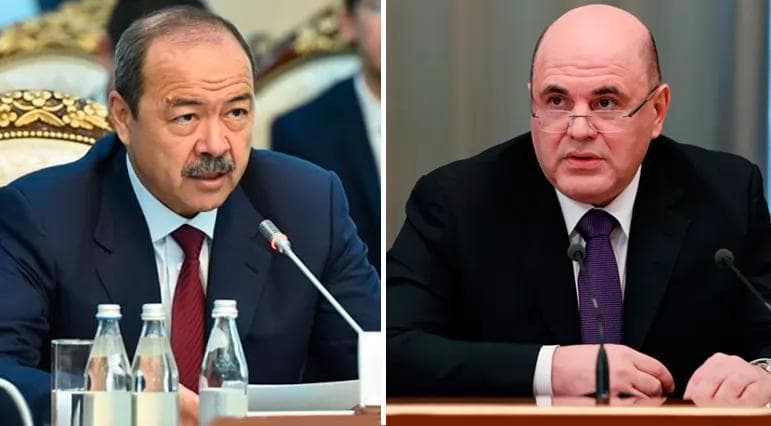 Abdulla Aripov congratulates Mikhail Mishustin on his confirmation as Prime Minister of Russia