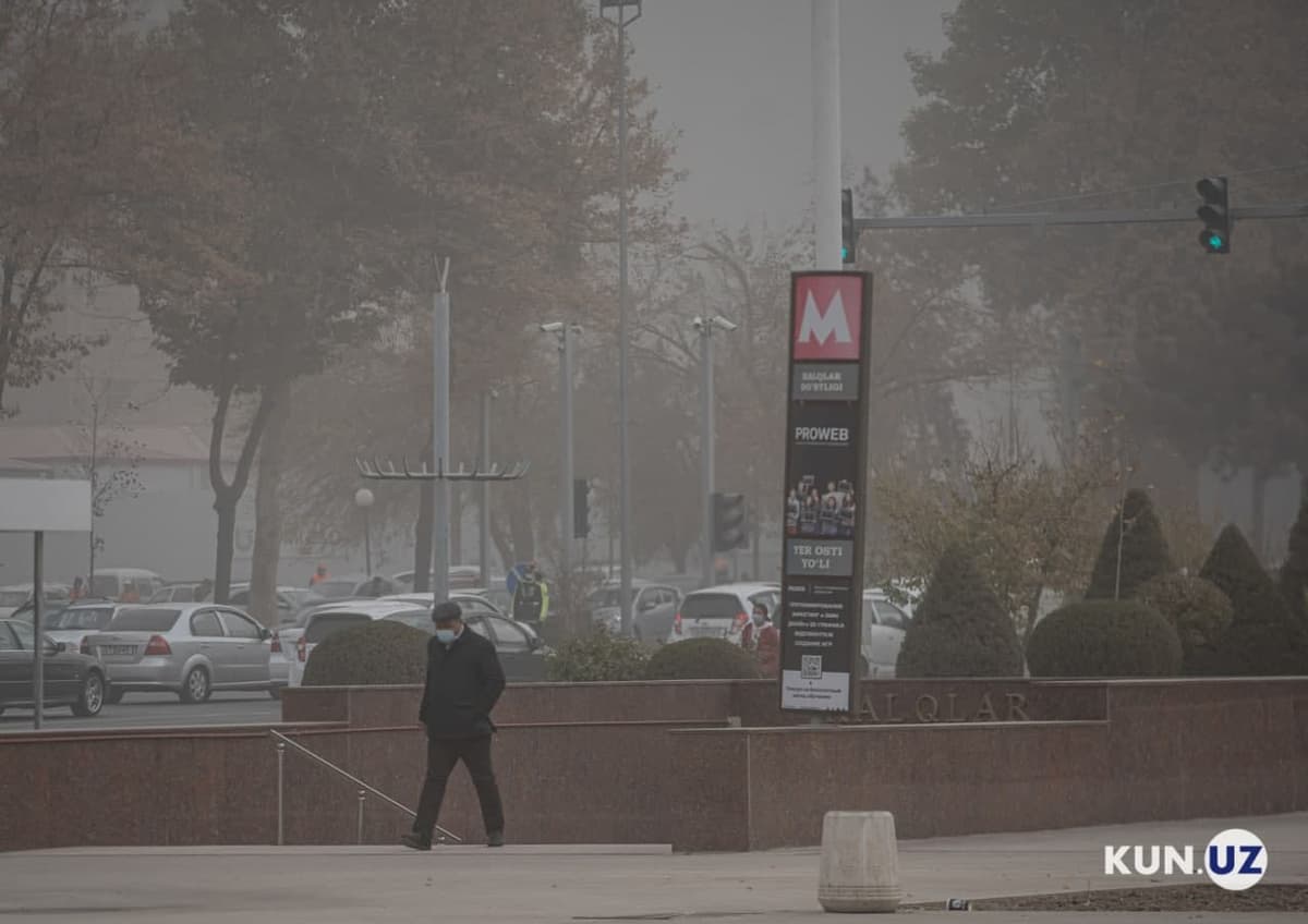 Content of fine PM 2.5 particles in Tashkent’s air exceeds the norm significantly