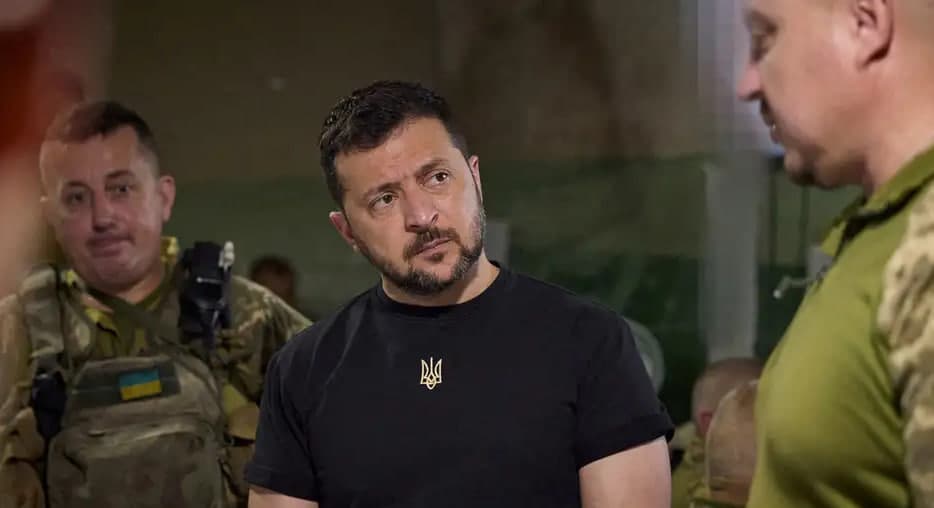 Zelenskiy Avdiyivkada bo‘lgan ukrainalik askarlarni borib ko‘rdi