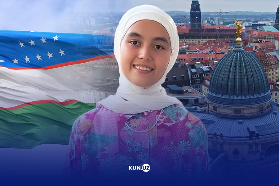 Polosondan Germaniyaga yo‘l: 16 yoshli o‘zbek qizi olimpiada g‘olibi bo‘ldi