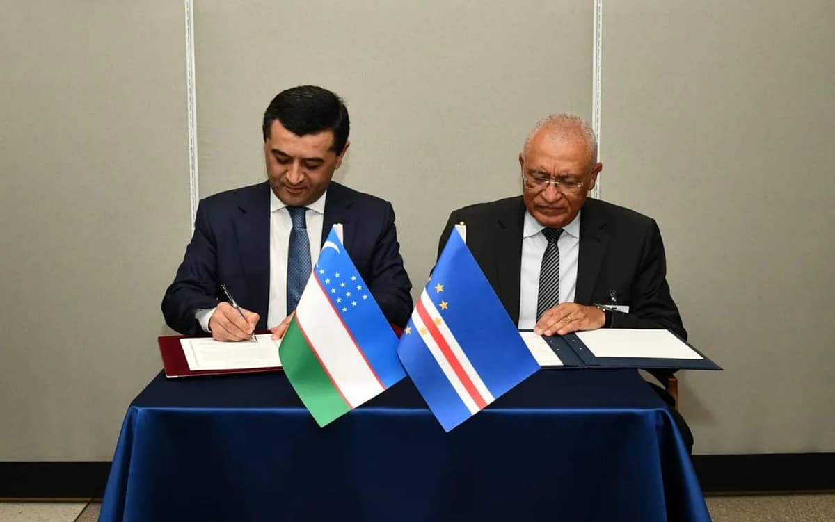 O‘zbekiston va Kabo-Verde o‘rtasida diplomatik munosabatlar o‘rnatildi