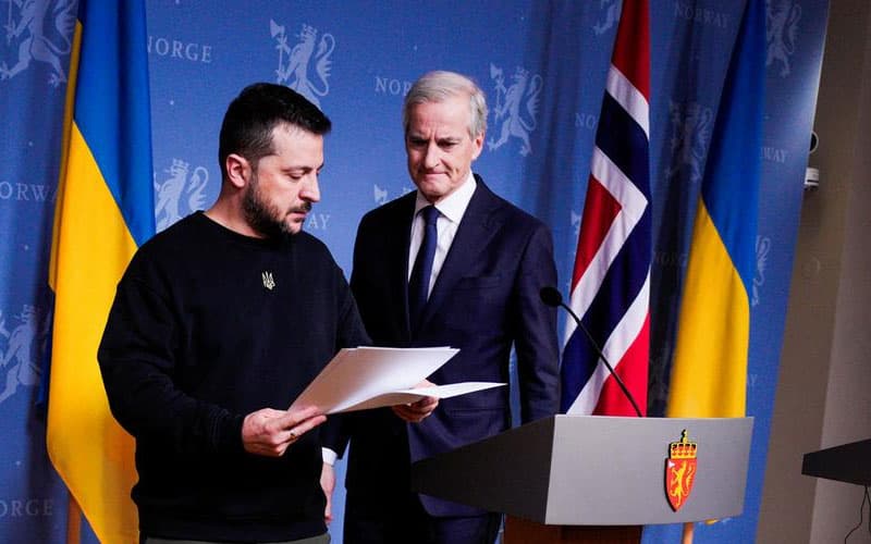 Norvegiya va Ukraina xavfsizlik sohasida kelishuv imzolaydi