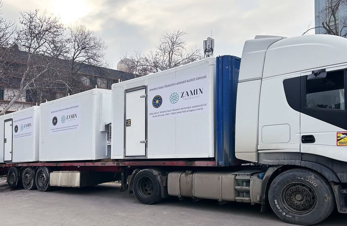 Uzbekistan receives 8 automatic air pollution monitoring stations