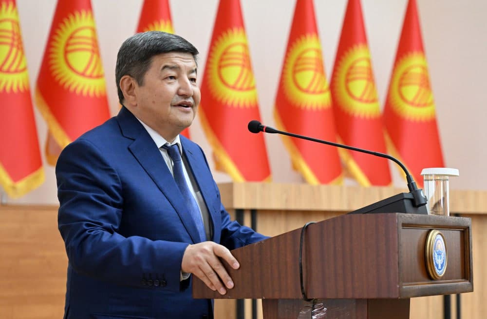 Oqilbek Japarov Qirg‘iziston bosh vaziri lavozimidan bo‘shatildi