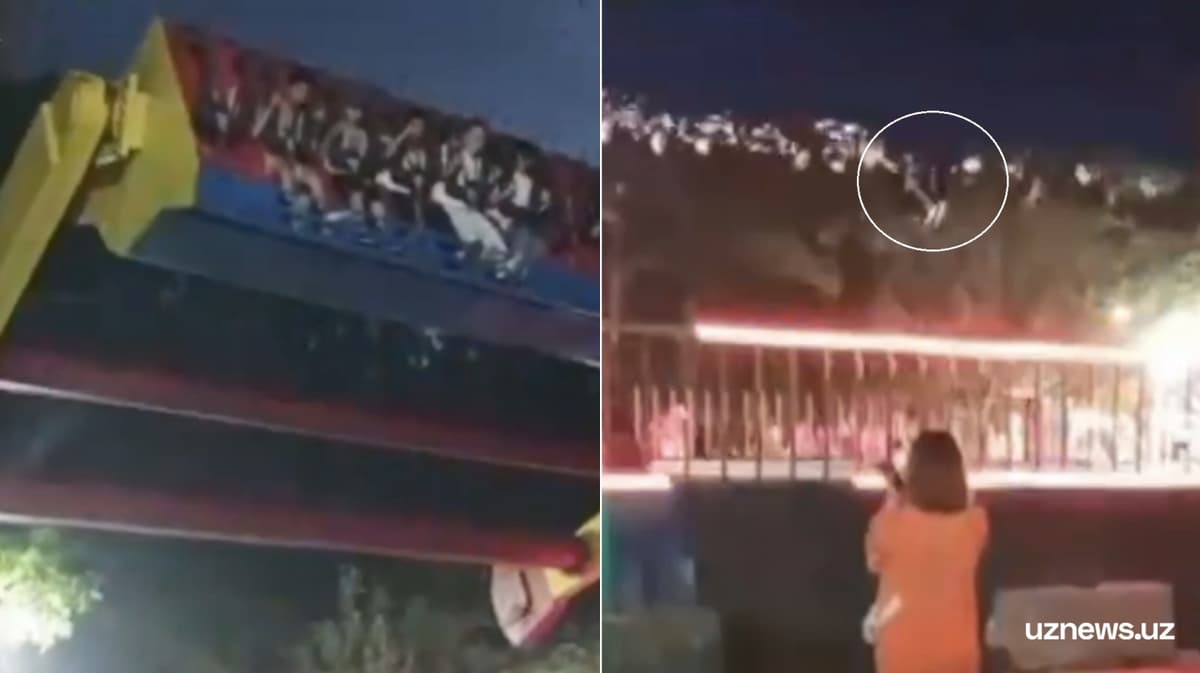 17-year-old boy falls from a moving attraction in Jizzakh