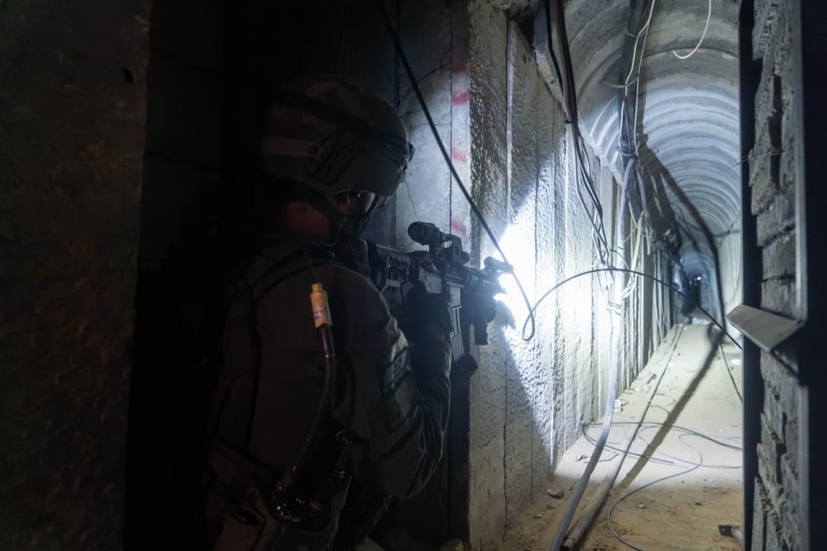 Isroil G‘azo sektorida HAMAS tunnellari yo‘q qilinganini ma’lum qildi 