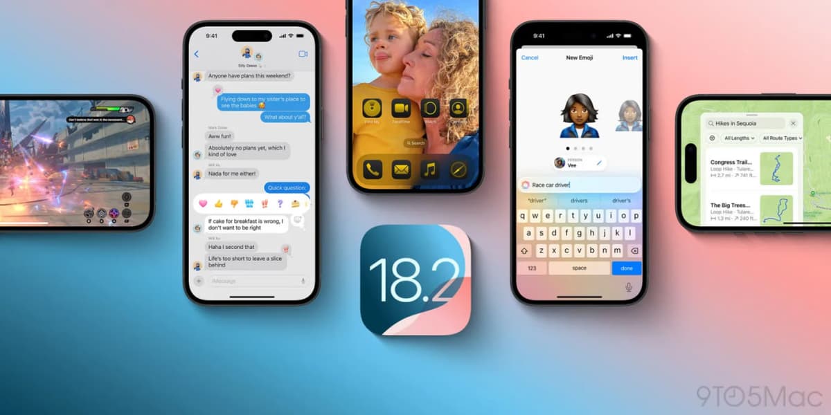 Apple сунъий интеллект функцияларини олган iOS 18.2 тизимини чиқарди