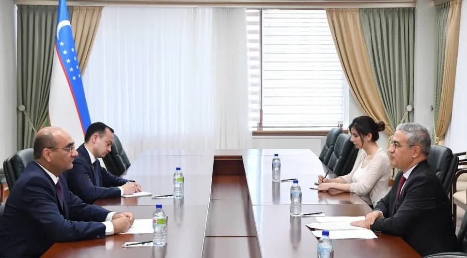 Deputy FM of Uzbekistan receives ambassador of Türkiye