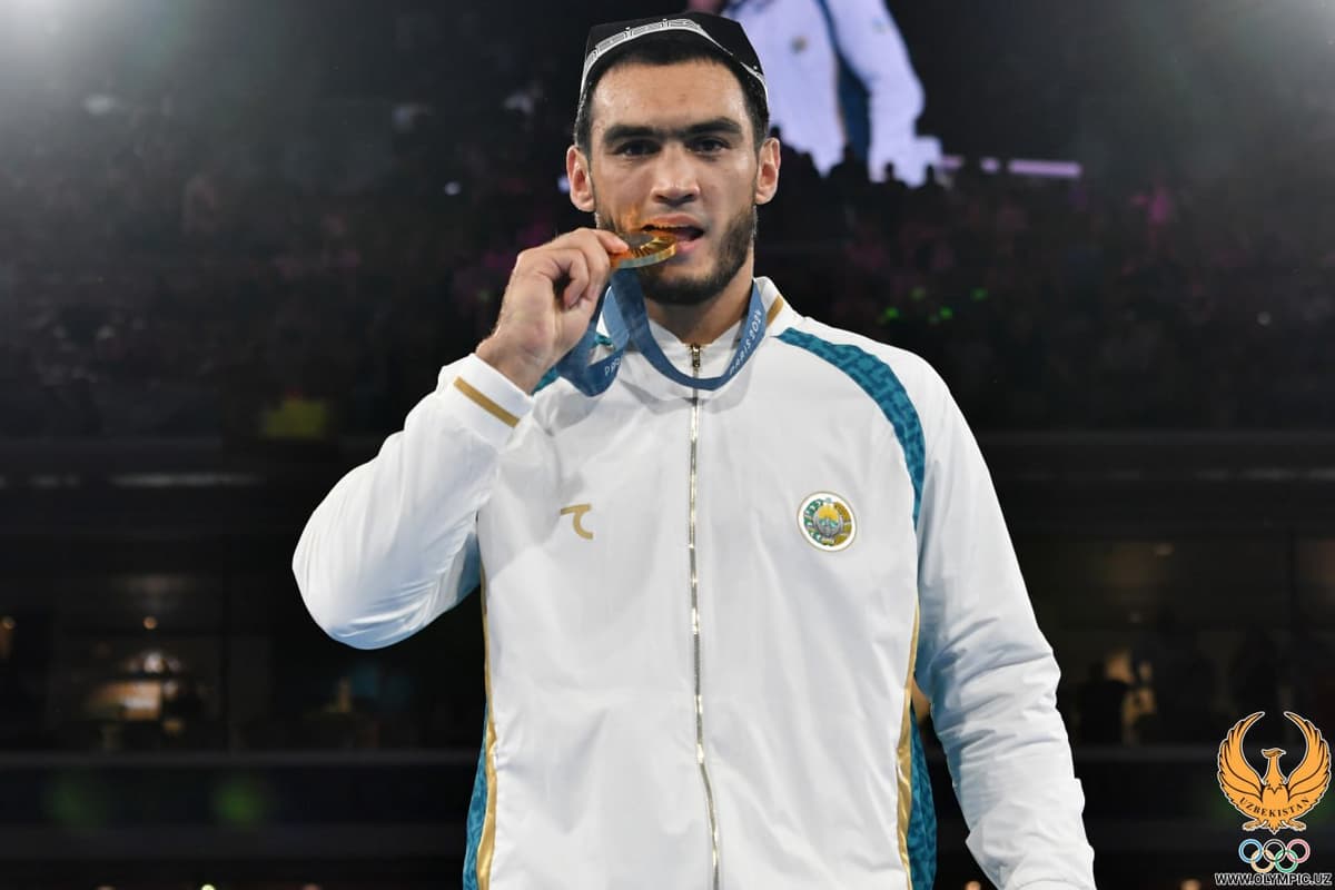 Лазизбек Мулложонов ҳам Олимпиада чемпионига айланди