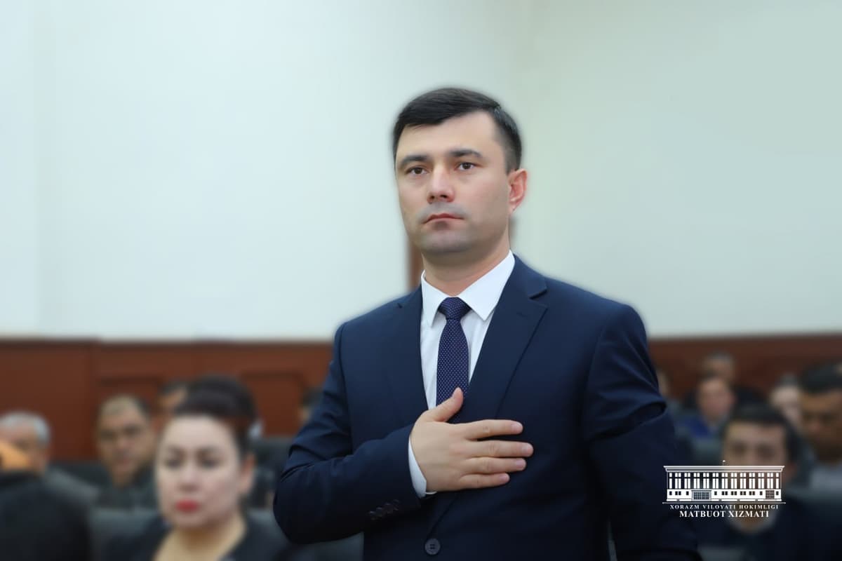Xiva tumaniga yangi hokim tayinlandi