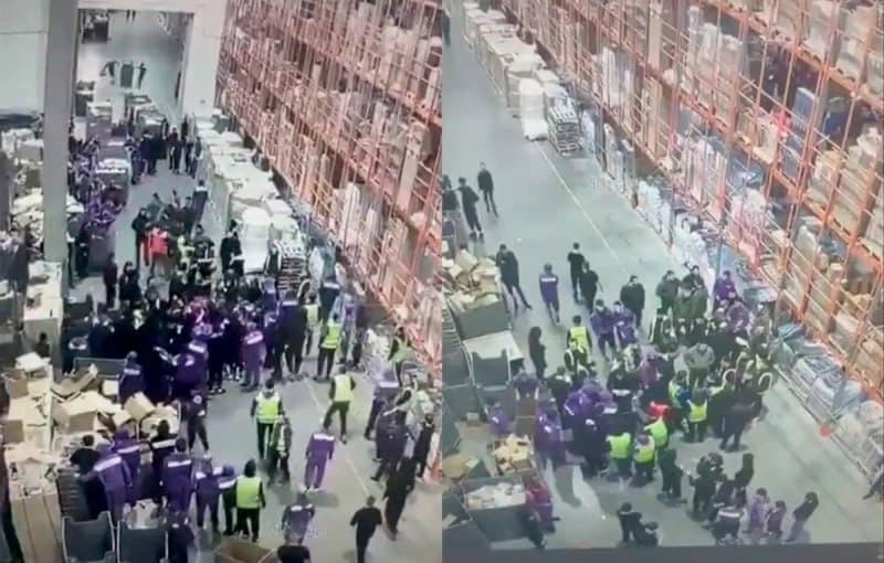 Rossiyada mehnat muhojirlari va qo‘riqchilar o‘rtasida ommaviy mushtlashuv sodir bo‘ldi