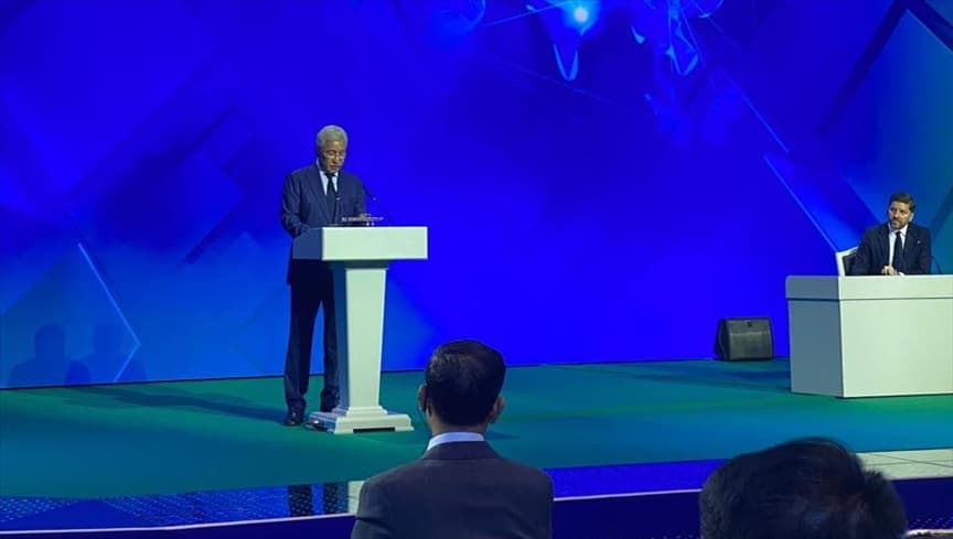 КХШТ бош котиби: Дунёда кучайиб бораётган чақириқ ва таҳдидларга давлатлар якка ўзи тура олмайди