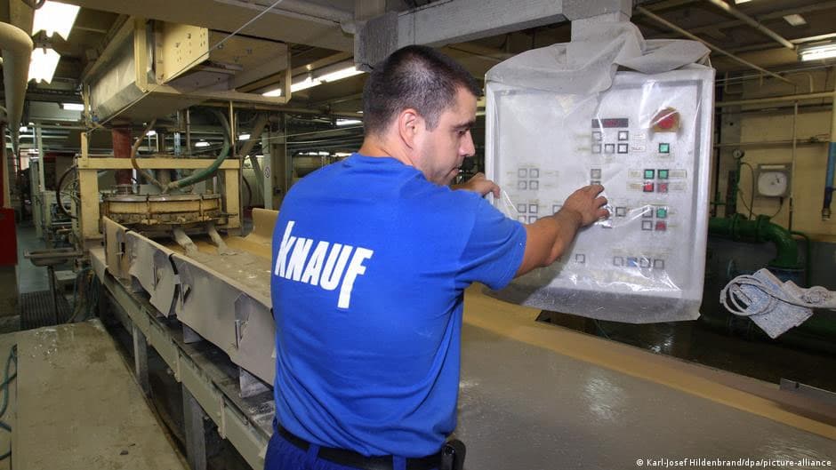Germaniyaning Knauf kompaniyasi Rossiyadan butunlay chiqib ketishini e’lon qildi