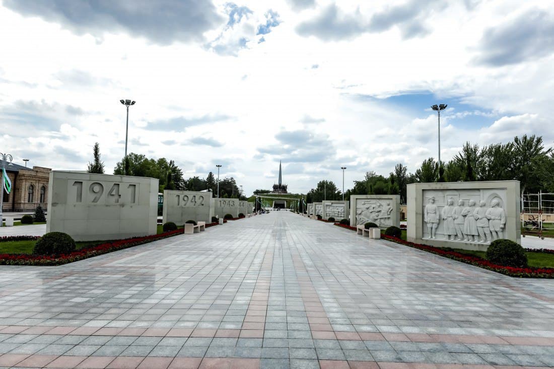 Victory Park in Tashkent temporarily closed