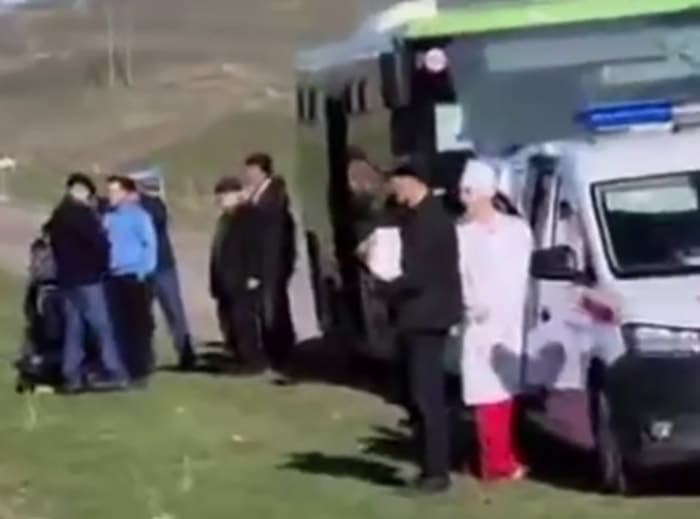 Родовые схватки у пассажирки автобуса оказались частью сценария фильма