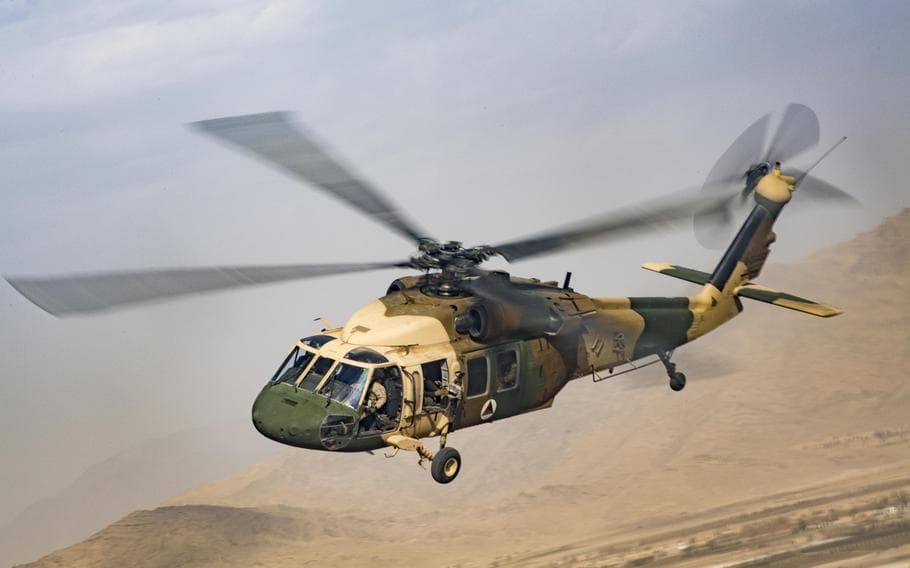 Ministry of Defense denies rumors about downing of an Afghan military helicopter