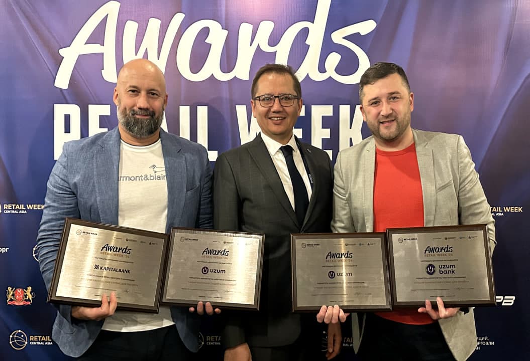 Kapitalbank va Uzum «Retail Week Awards 2024» taqdirlash marosimida beshta mukofotga sazovor bo‘ldi