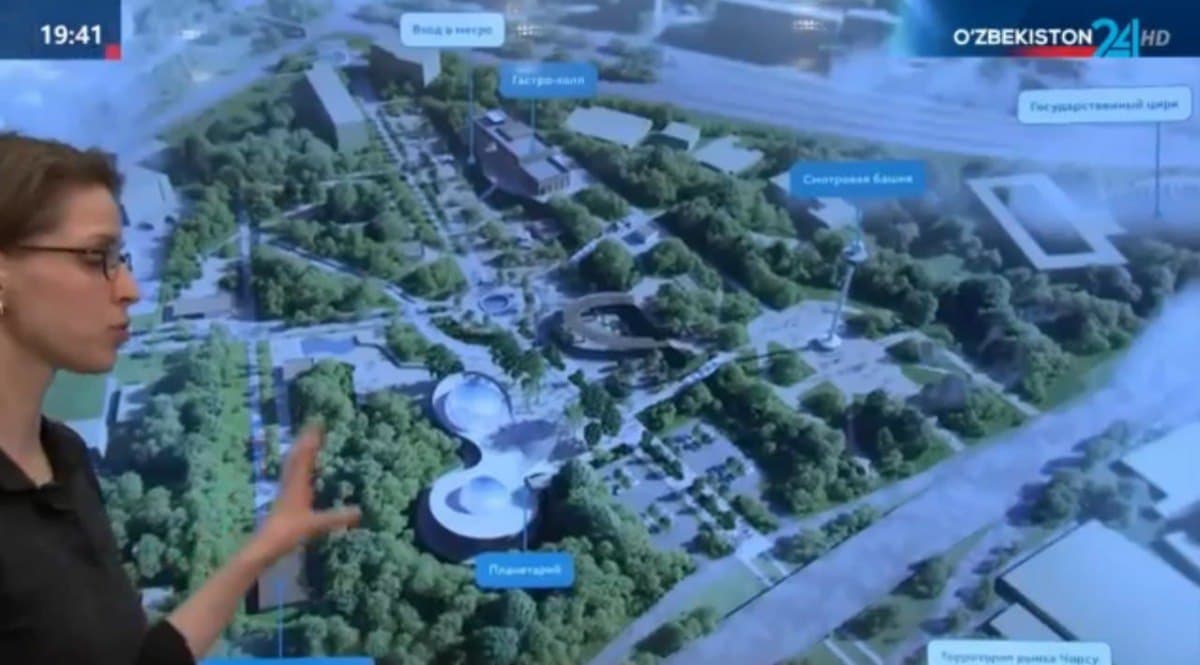President Mirziyoyev reviews reconstruction plan for Abdulla Kadiri Park