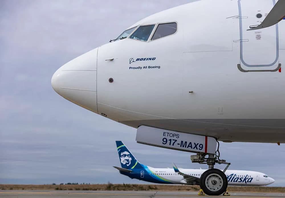 Alaska Airlines aviakompaniyasi Boeing 737 MAX 9 samolyotlarida parvozlarni tikladi
