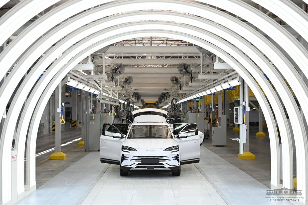 BYD cars assembled in Uzbekistan to go on sale soon