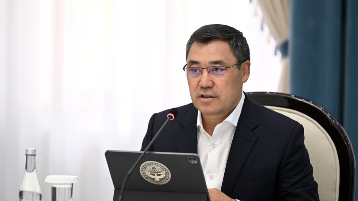 Sadir Japarov: Qirg‘izistonda tejalgan har bir litr suv qo‘shnilarimizga yordamdir