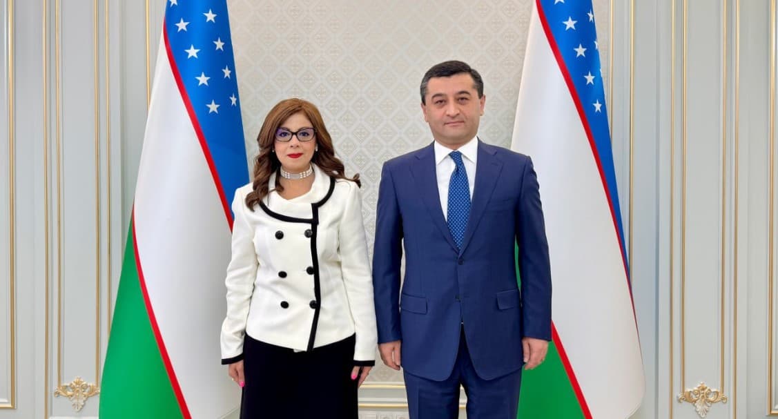 Ambassador of Egypt completing her diplomatic mission in Uzbekistan
