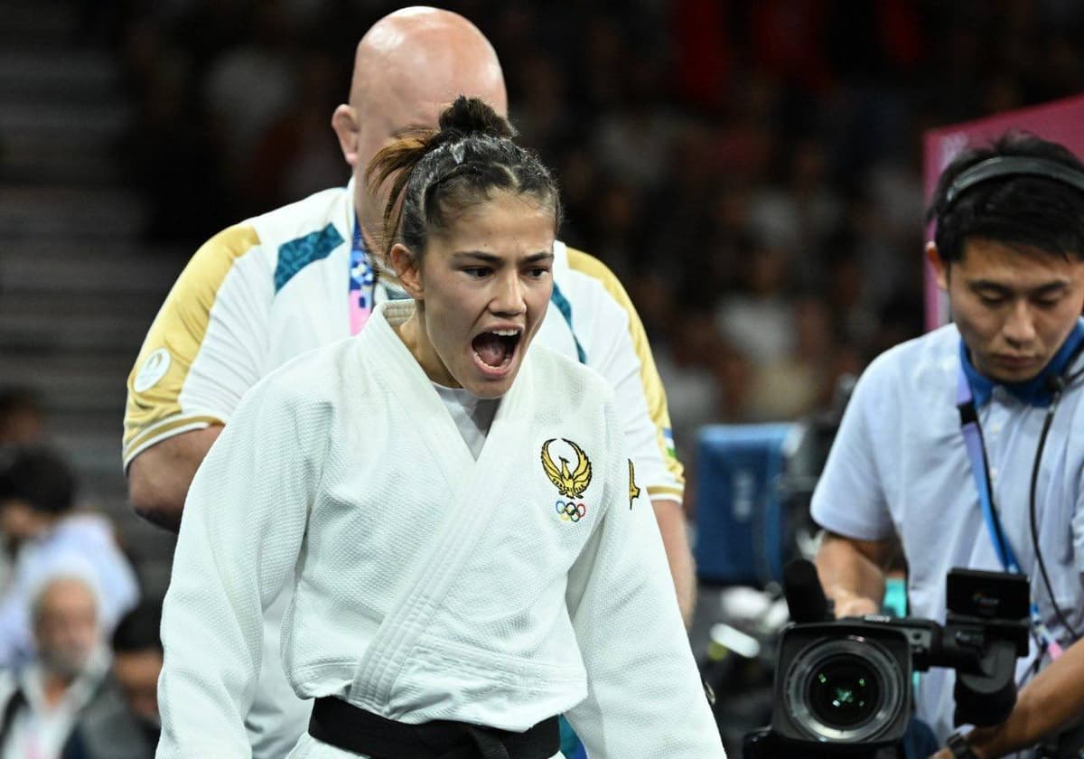 Дзюдоистка Диёра Келдиёрова одолела действующую олимпийскую чемпионку