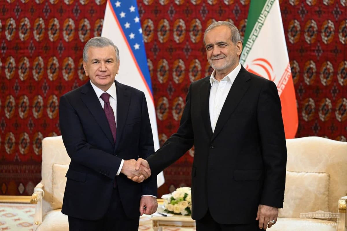 Presidents of Uzbekistan and Iran discuss strengthening bilateral cooperation